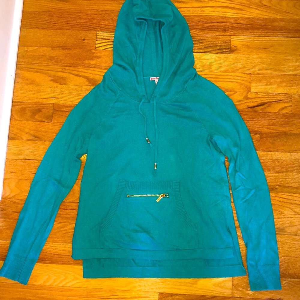 Juicy Couture Teal Hoodie
